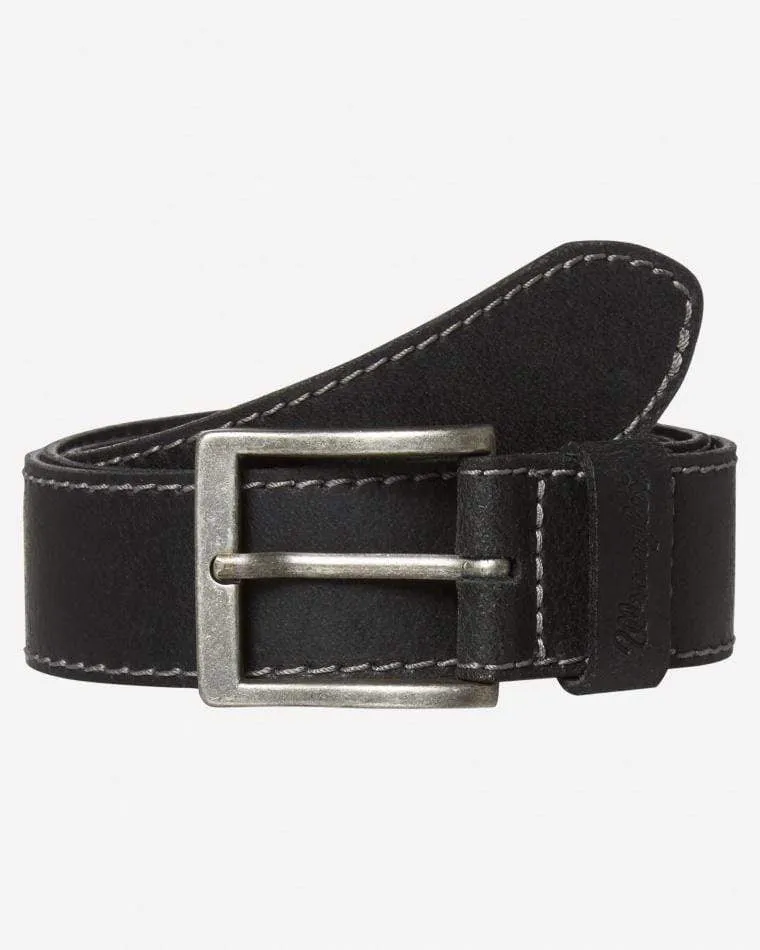 Wrangler Basic Stitched Belt - Black