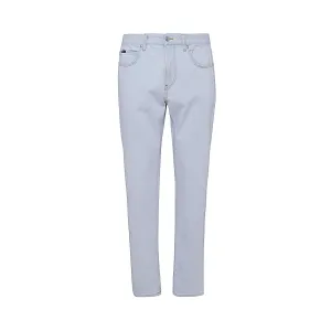 Z Zegna Logo Patch Straight Leg Jeans