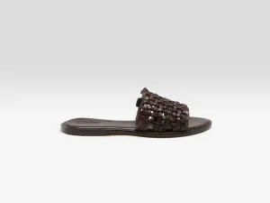 Zig Zag Sandals  (251 / W / BROWN)