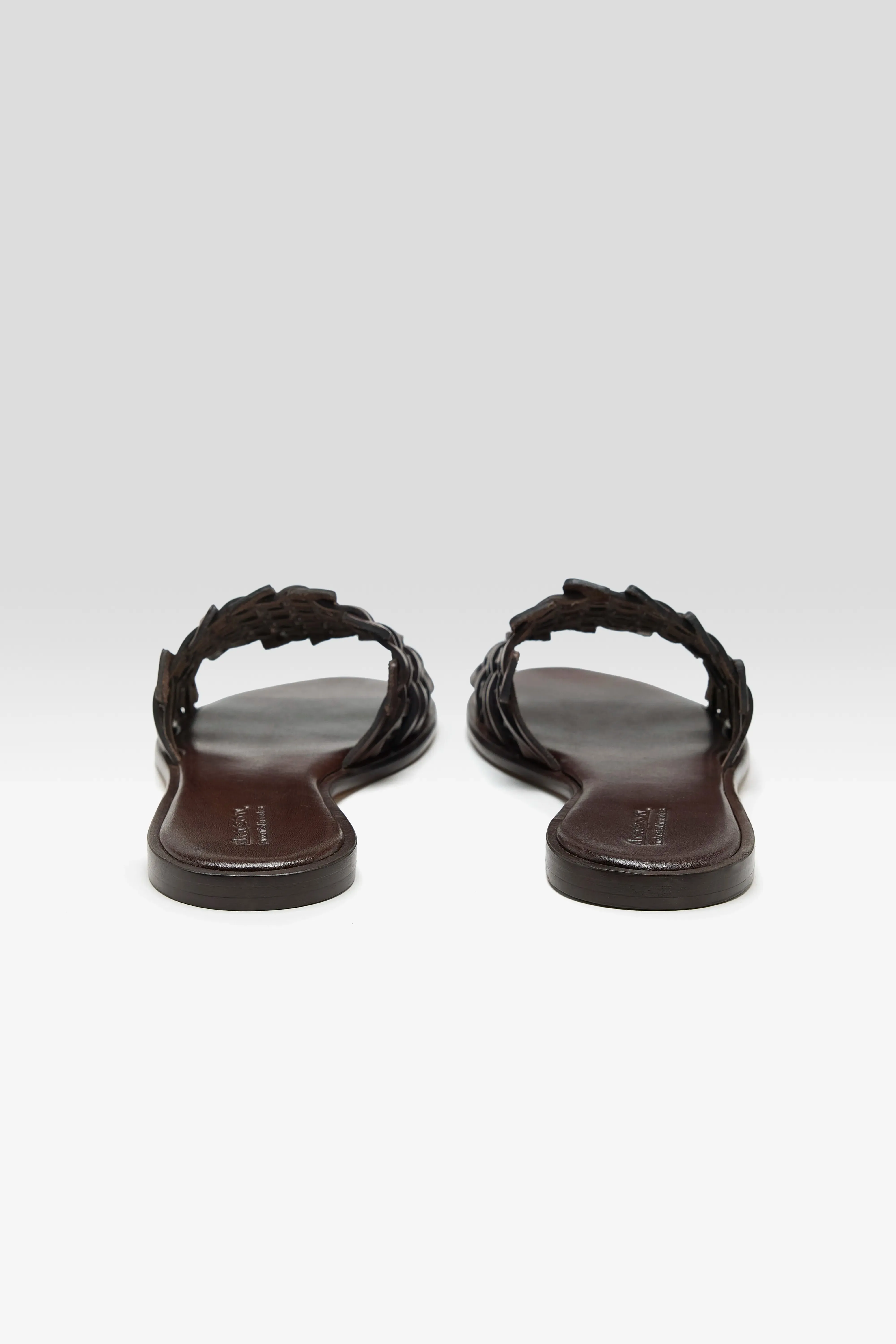 Zig Zag Sandals  (251 / W / BROWN)